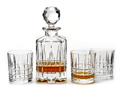 DOVER kristallen whiskyglazen 300 ml.