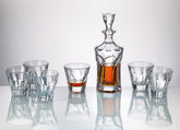 APOLLO WHISKY SET (1 KARAF + 6 GLAZEN)