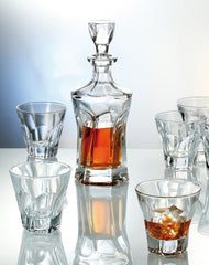 APOLLO WHISKY SET (1 KARAF + 6 GLAZEN)