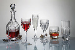 SAFARI WHISKY SET (1 KARAF + 6 GLAZEN)