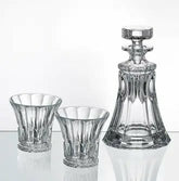 WELLINGTON WHISKEY SET (1 karaf + 6 whisky glazen)