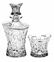 PATRIOT WHISKY SET (1 KARAF + 6 GLAZEN)