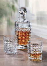 Diamond Whiskey Karaf -Crystal - 650 ml.