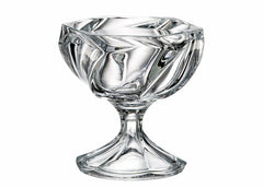 Macao Bonbonnière - Kristal- 21 cm./footed/