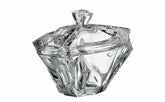 Enigma Bonbonnière - Kristal - 22 cm./met deksel/