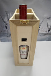 Exclusieve wijnset - wijnkist met 0,7 l fles - Château de Thève 2022