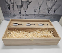 Modern wijnset - wijnkist met 0,7 l fles - Château la Courtiade 2019