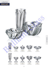 Macao Schaal - Kristal- 33 cm.