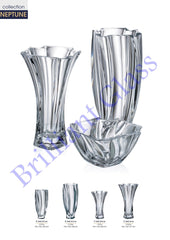 Neptune Vaas Kristal 30,5 cm.