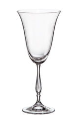 FREGATA Rode Wijnglazen - Kristal - 350 ml - 6 stuks