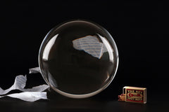 Kristallen bol met diameter 250 mm.