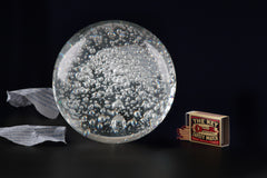 Glazen bol bubbles met diameter 150 mm.