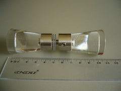 Glazen tweezijdige kegelvormige handvatten