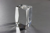 Glasblok 50x50x80 mm - decoratieve facetten