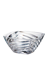 Facet Schaal - Kristal- 33 cm.