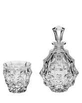 FORTUNE WHISKY, RUM EN BRANDY SET (1 KARAF + 6 GLAZEN)