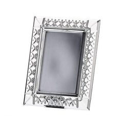 Kristallen fotolijst - kruis - 25x20 cm.