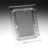 Kristallen fotolijst - kruis - 25x20 cm.