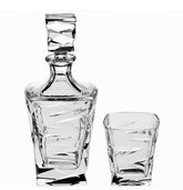 ZIG ZAG WHISKY SET (1 KARAFA+ 6 GLAZEN)