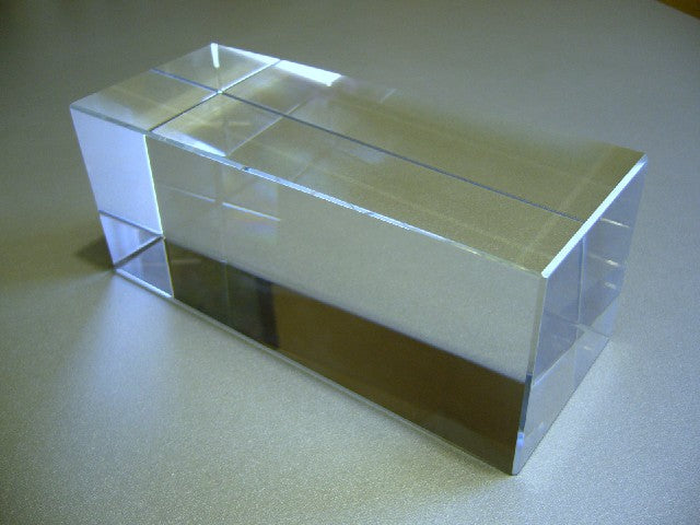 Glasblok 80x80x200 mm