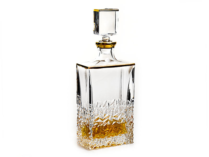 Nicolette Gouden Rand Whisky set Kristal