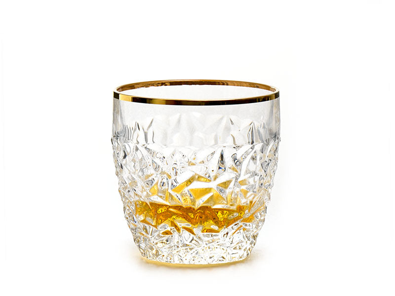 Nicolette Gouden Rand Whisky set Kristal