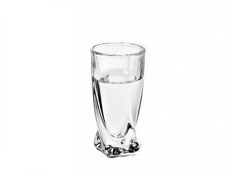 Quadro shot glas 50 ml.